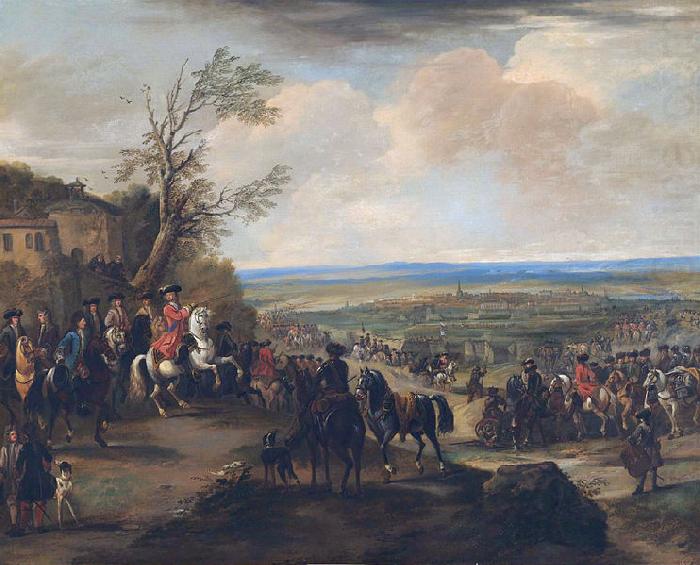 John Wootton The Duke of Marlborough at the Battle of Oudenaarde china oil painting image